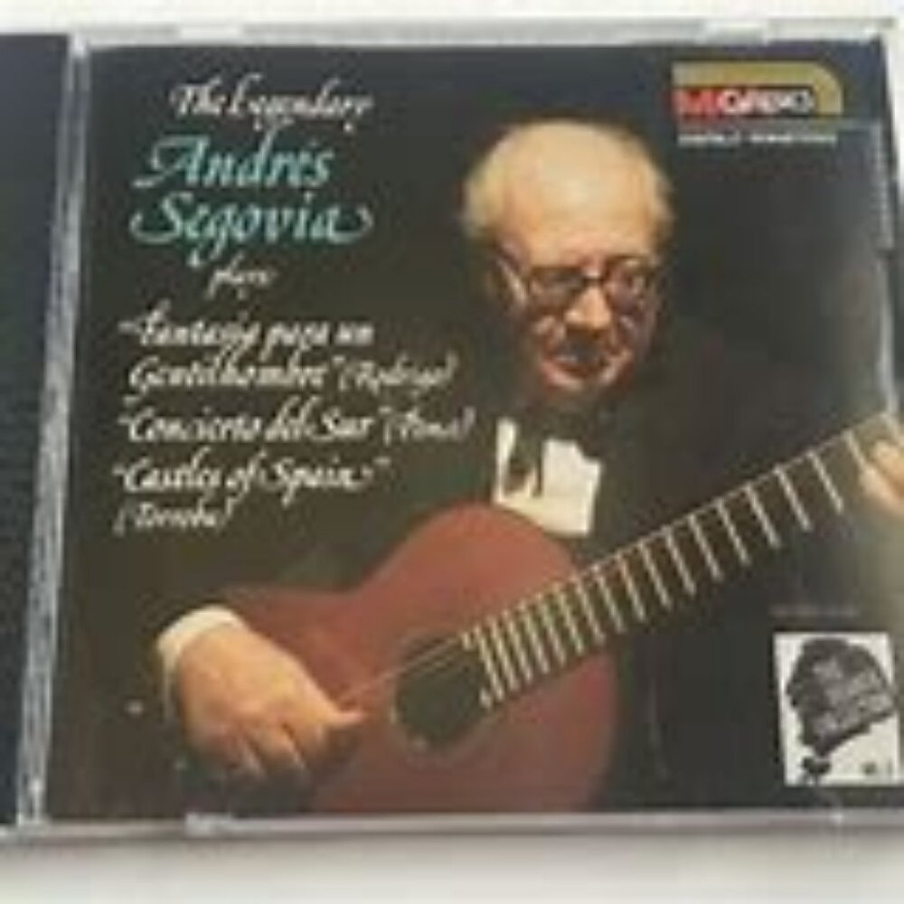 Andres Segovia The Legendary Fantasias spanish guitar EMI